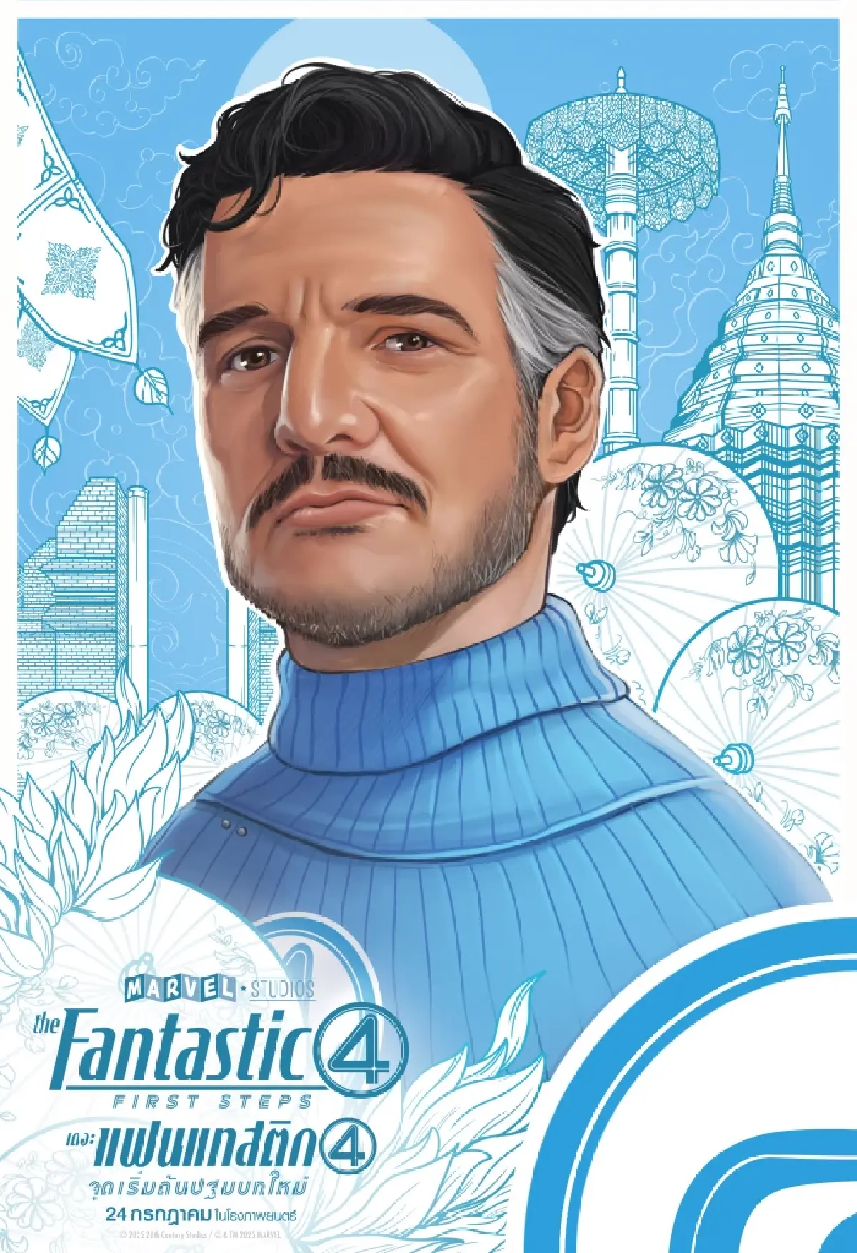 ทำความรู้จัก The Fantastic Four: First Steps ผ่านโปสเตอร์เที่ยวไทย