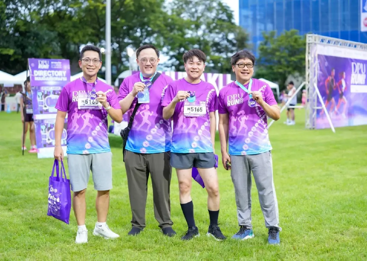 'วิ่งกับหมอ ชะลอวัย' DPU  ระดมทุนช่วยมูลนิธิศรีสวางควัฒนฯ