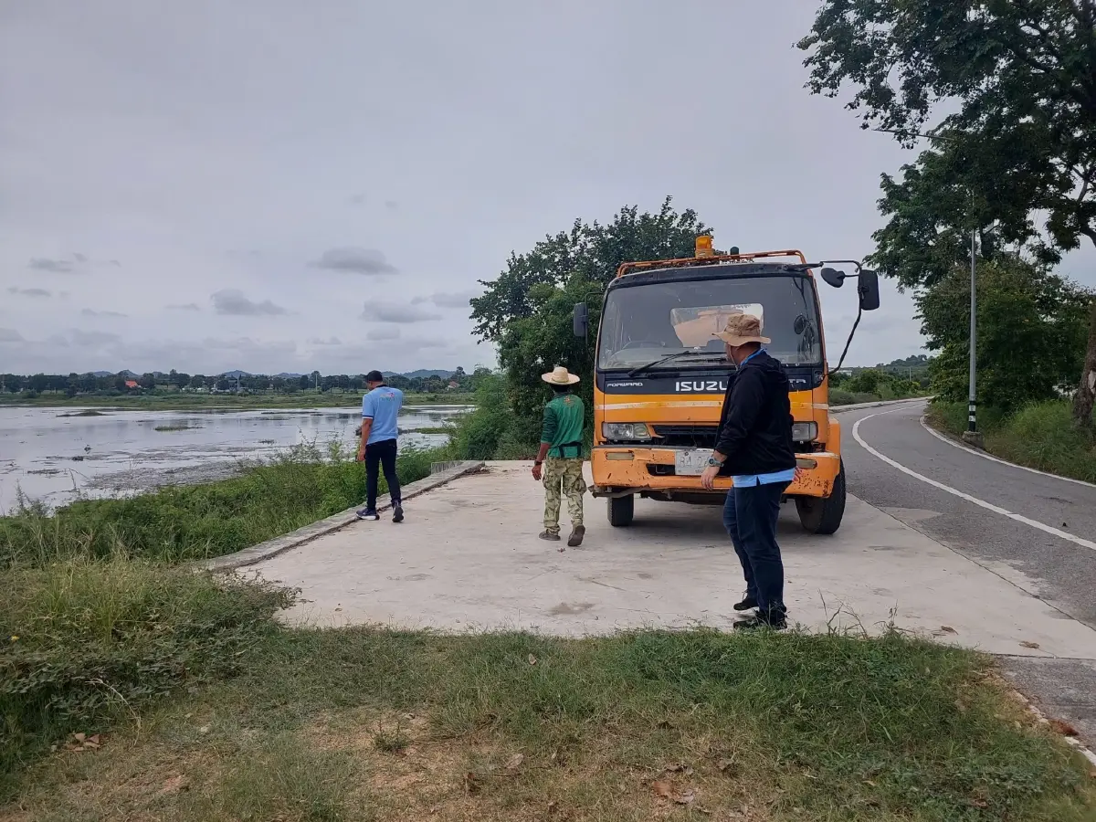 กรมชลประทาน จับมือ ท้องถิ่น เร่งแก้ปัญหาน้ำเสียไหลลงอ่างเก็บน้ำมาบประชัน