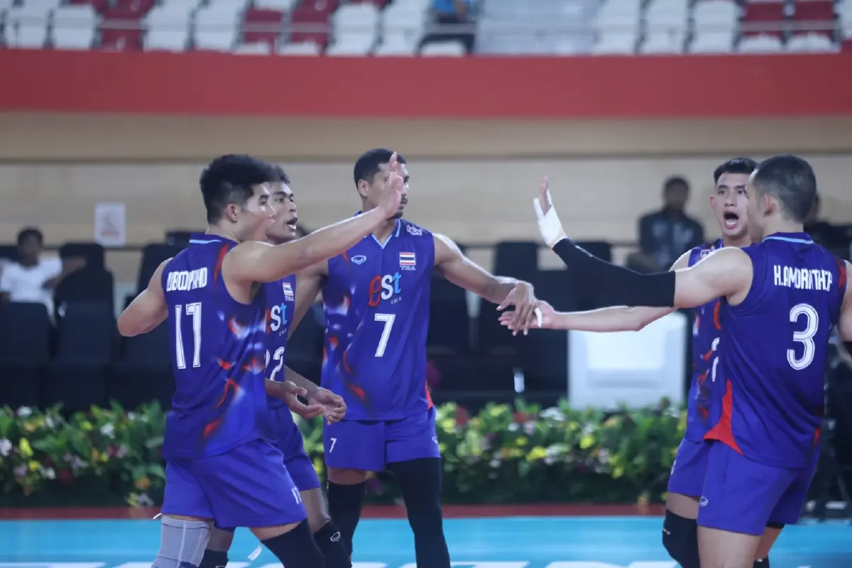 ดูฟรี ถ่ายทอดสดวอลเลย์บอล 'ทีมชาติไทย พบ เวียดนาม' SEA V League 2025