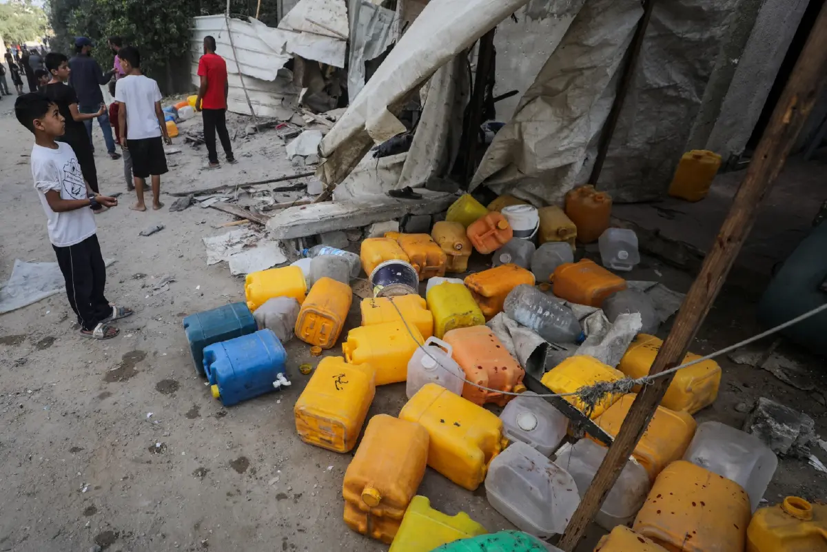 'อิสราเอล' พลาดเป้า โจมตีจุดจ่ายน้ำในกาซา ตาย 8 ส่วนใหญ่เป็นเด็ก