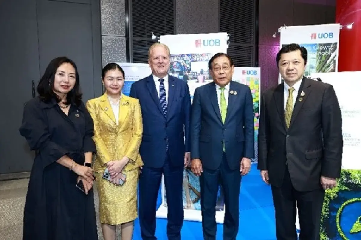 'ยูโอบี' เดินหน้าสร้างระบบนิเวศคาร์บอนต่ำ ชูบทบาทธนาคารผู้นำด้านความยั่งยืน