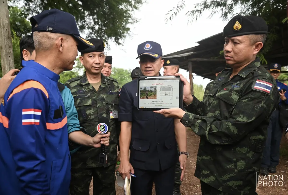 กองทัพไทย เคาะสร้างรั้วถาวร ชายแดนไทย–กัมพูชา จุดแรก 10 กม.