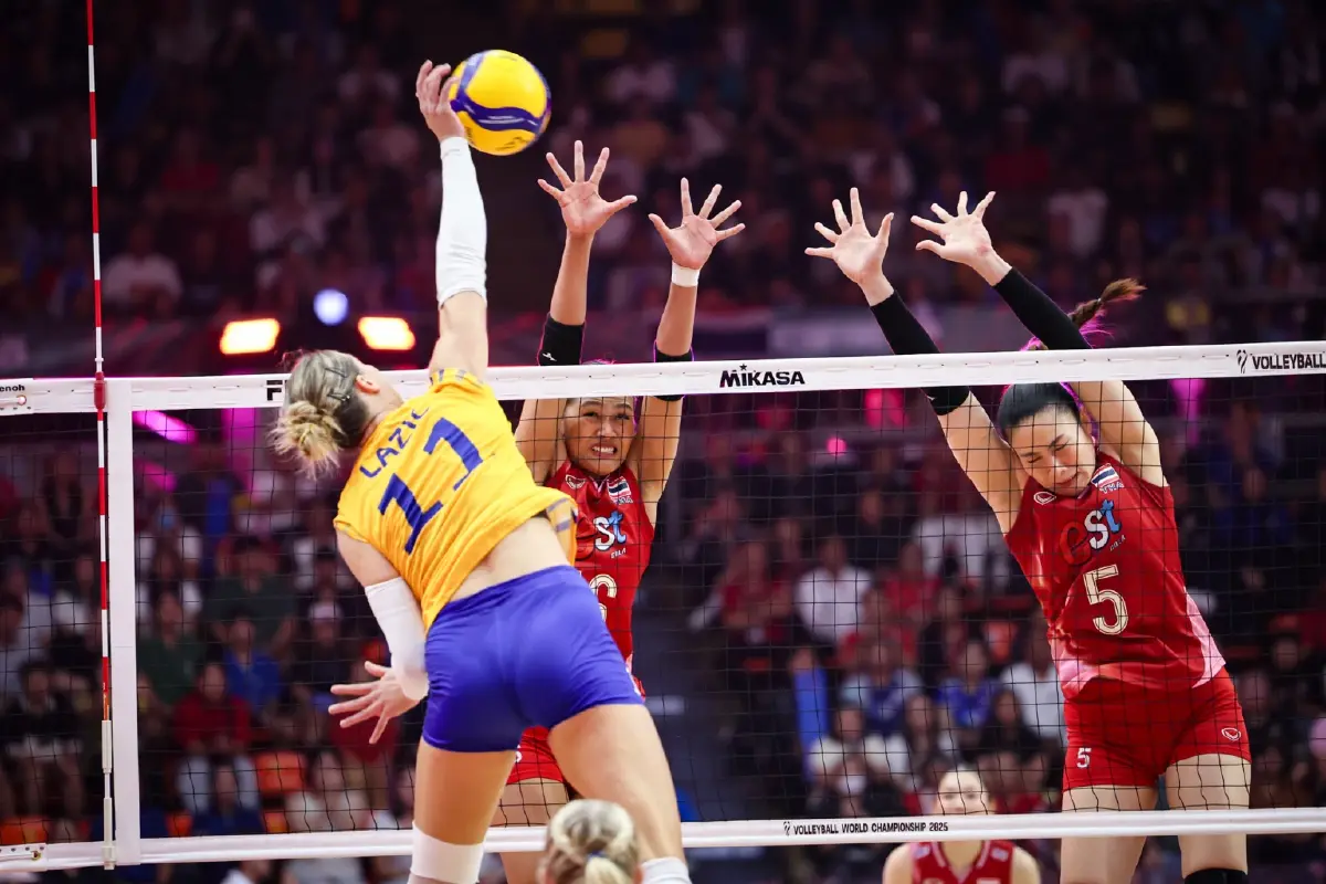 สาวไทยโชว์ฟอร์มดุ ชนะ สวีเดน 3-0 เซต ลุ้นแชมป์กลุ่มกับเนเธอร์แลนด์