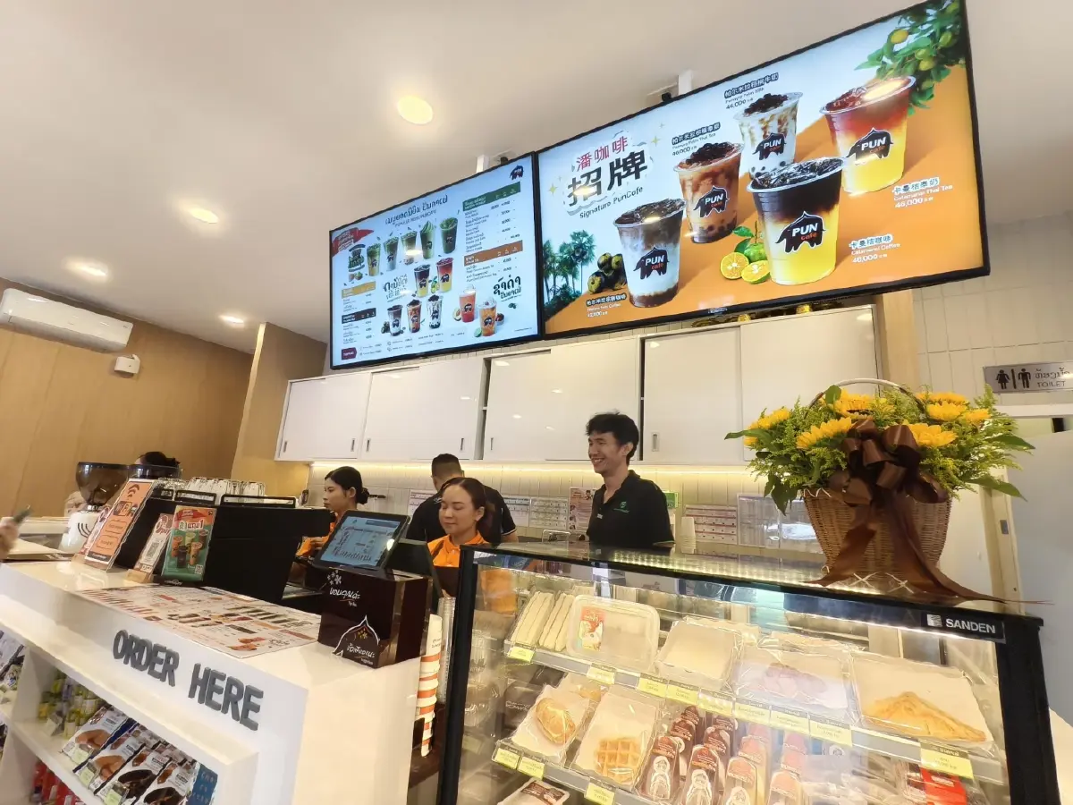 พันธุ์ไทย เดินหน้าขยายตลาด สปป.ลาว ผุด ปันคาเฟ่ สาขาใหม่ ดันยอดขายโต 2 เท่า