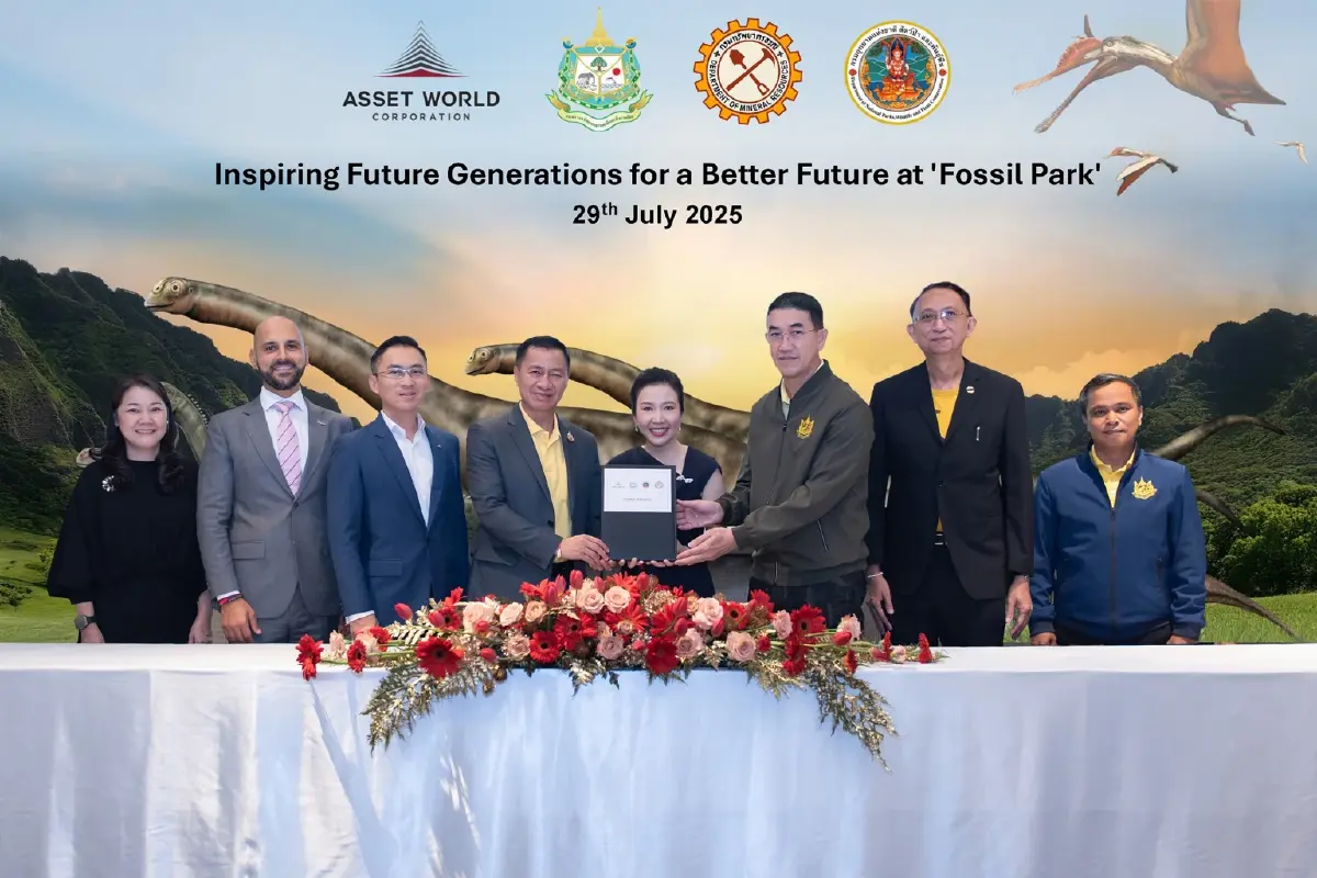 ‘เอเชียทีค’ เปิด ‘Hatch Dome’ ฟอสซิลพาร์คแห่งแรกในไทย ชมฟรีตั้งแต่ 8 ส.ค. 68