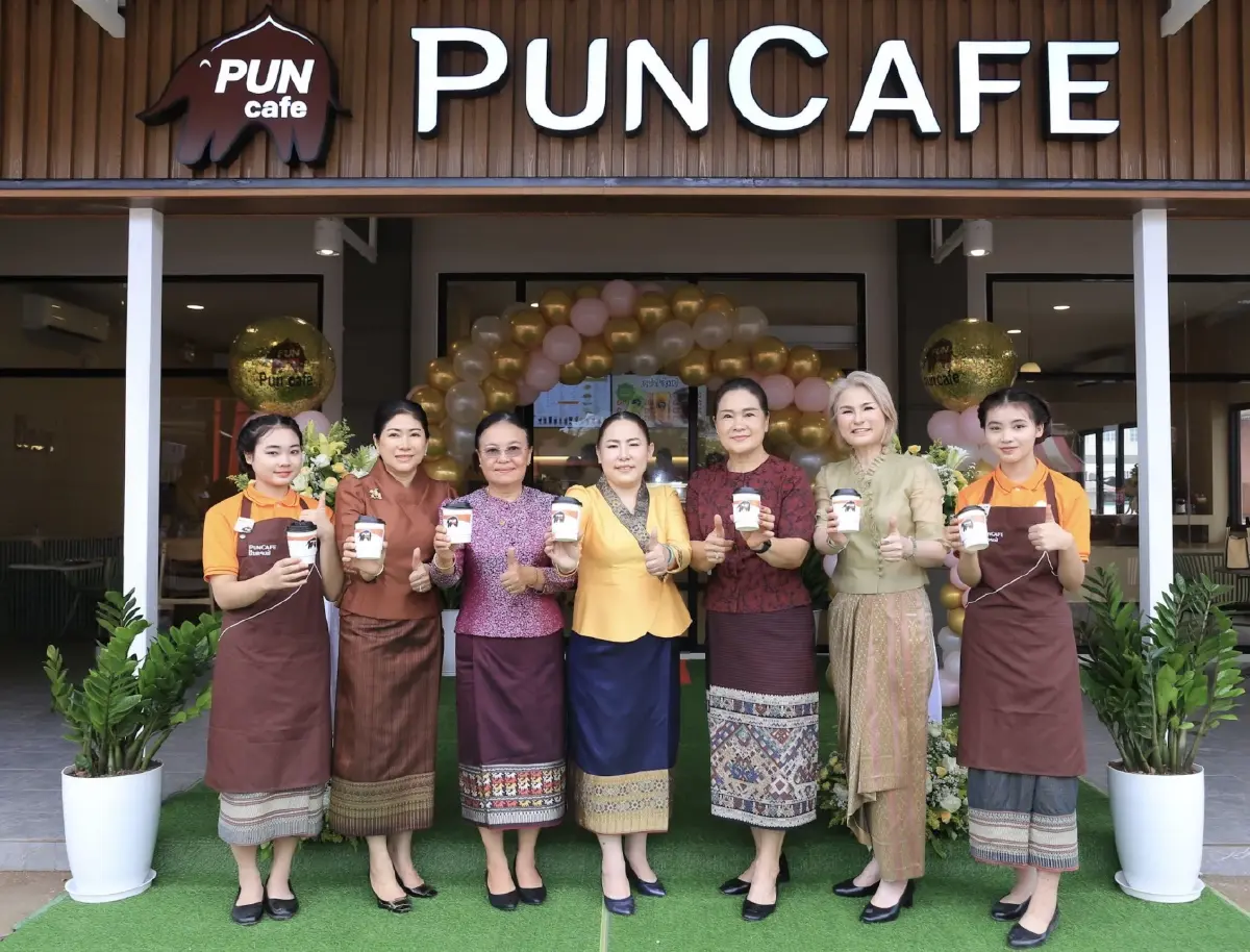 พันธุ์ไทย เดินหน้าขยายตลาด สปป.ลาว ผุด ปันคาเฟ่ สาขาใหม่ ดันยอดขายโต 2 เท่า