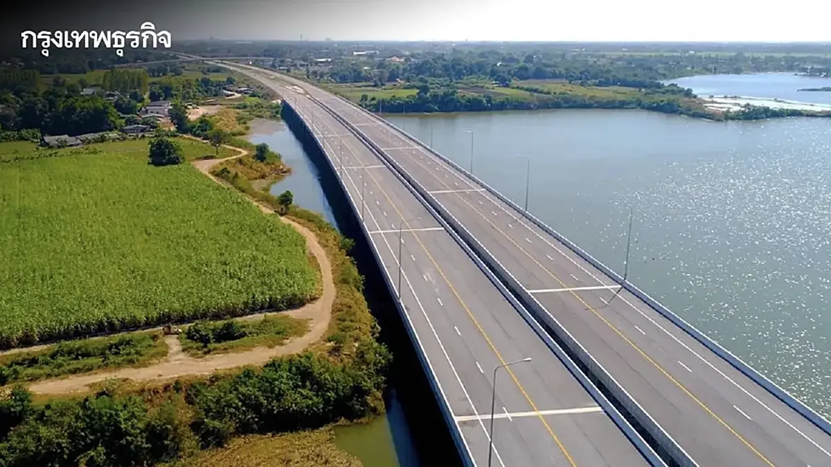 ทางด่วนฟรีตลอดสาย 96 กม. 'มอเตอร์เวย์ M81' เข้า-ออก 7 ด่าน