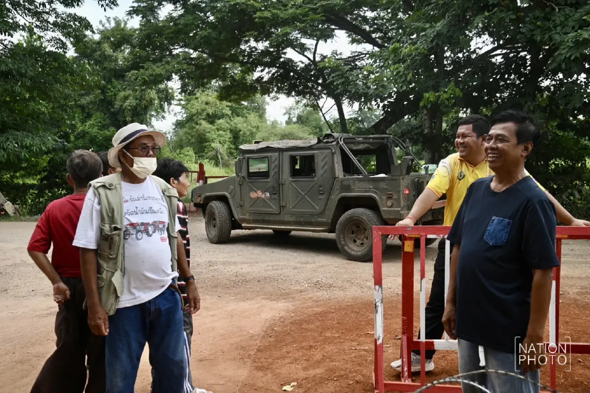 'กฎอัยการศึก' บ้านหนองจาน เช็กล่าสุด สดจากชายแดนไทย-กัมพูชา