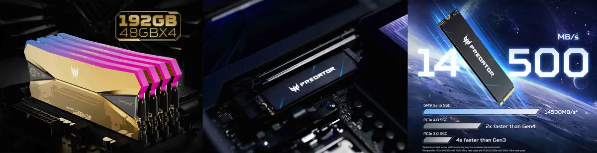 แรงได้อีก! 'Predator' เปิดตัว DDR5 และ SSD Gen5 หัวใจของคอมบ้าพลัง