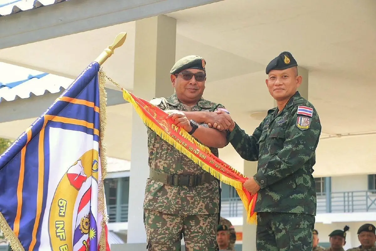 เปิดฉาก ฝึกผสมทางบกไทย-มาเลเซีย ซ้อมรบชายแดน สัมพันธ์แน่นปึ้ก