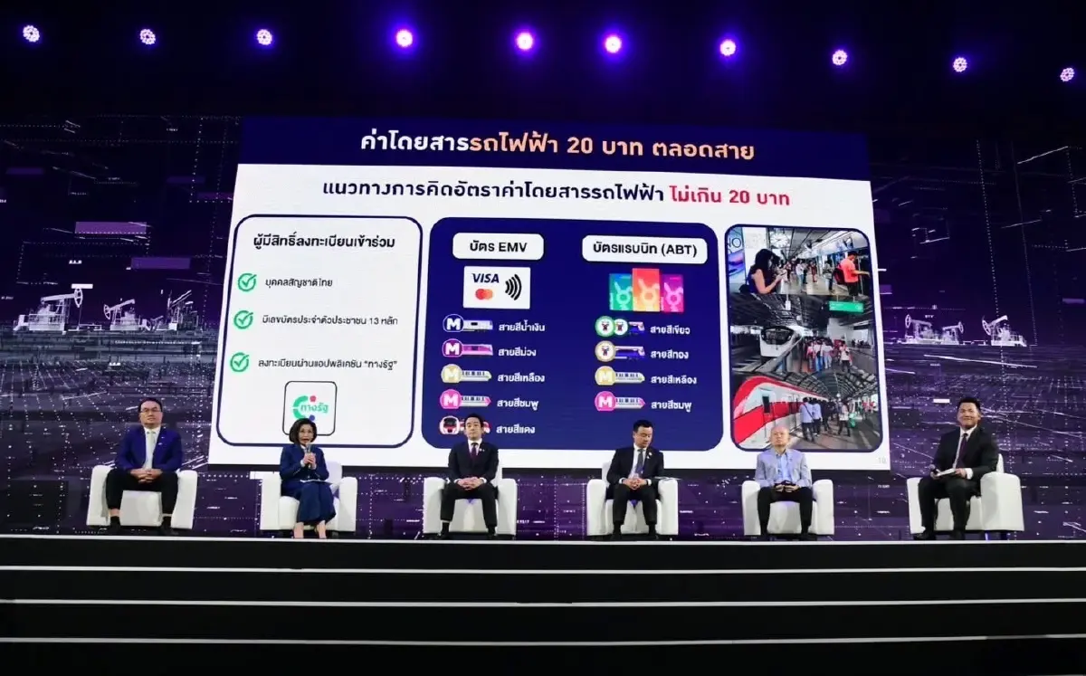 ‘รถไฟฟ้า 20 บาท’ ลงทะเบียนวันแรกทะลุ 1 แสนคน ยันผู้สูงอายุได้รับสิทธิ