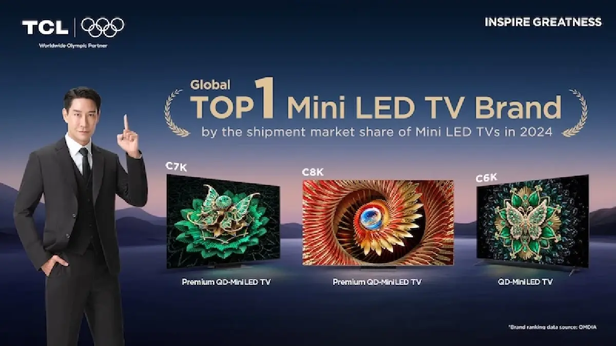 ยุคแบรนด์จีนรุ่งโรจน์ 'ทีซีแอล' เร่งโตตลาดทีวี มุ่งเบอร์ 1 ใน 3 ปี