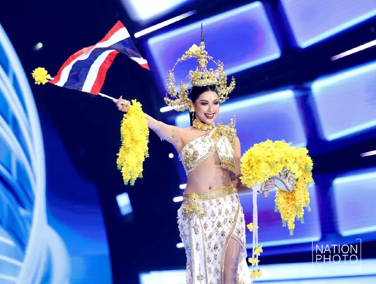 เผยโฉม ชุดประจำชาติ Miss Universe Thailand 2025 เฉิดฉายเวทีจักรวาล