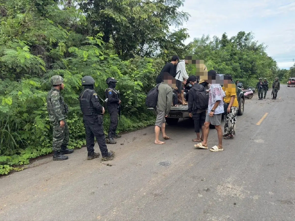 เขมรแห่ลอบเข้าไทย กลับกัมพูชาตาม 'ฮุน เซน' บอกแล้วอดยากไม่มีงาน