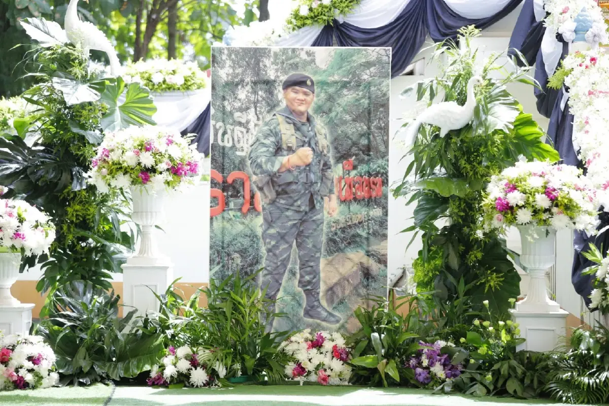 พระราชทานเพลิงศพ 'พลทหาร พิทยุตม์' ทหารกล้าพิทักษ์ชายแดนไทย-กัมพูชา