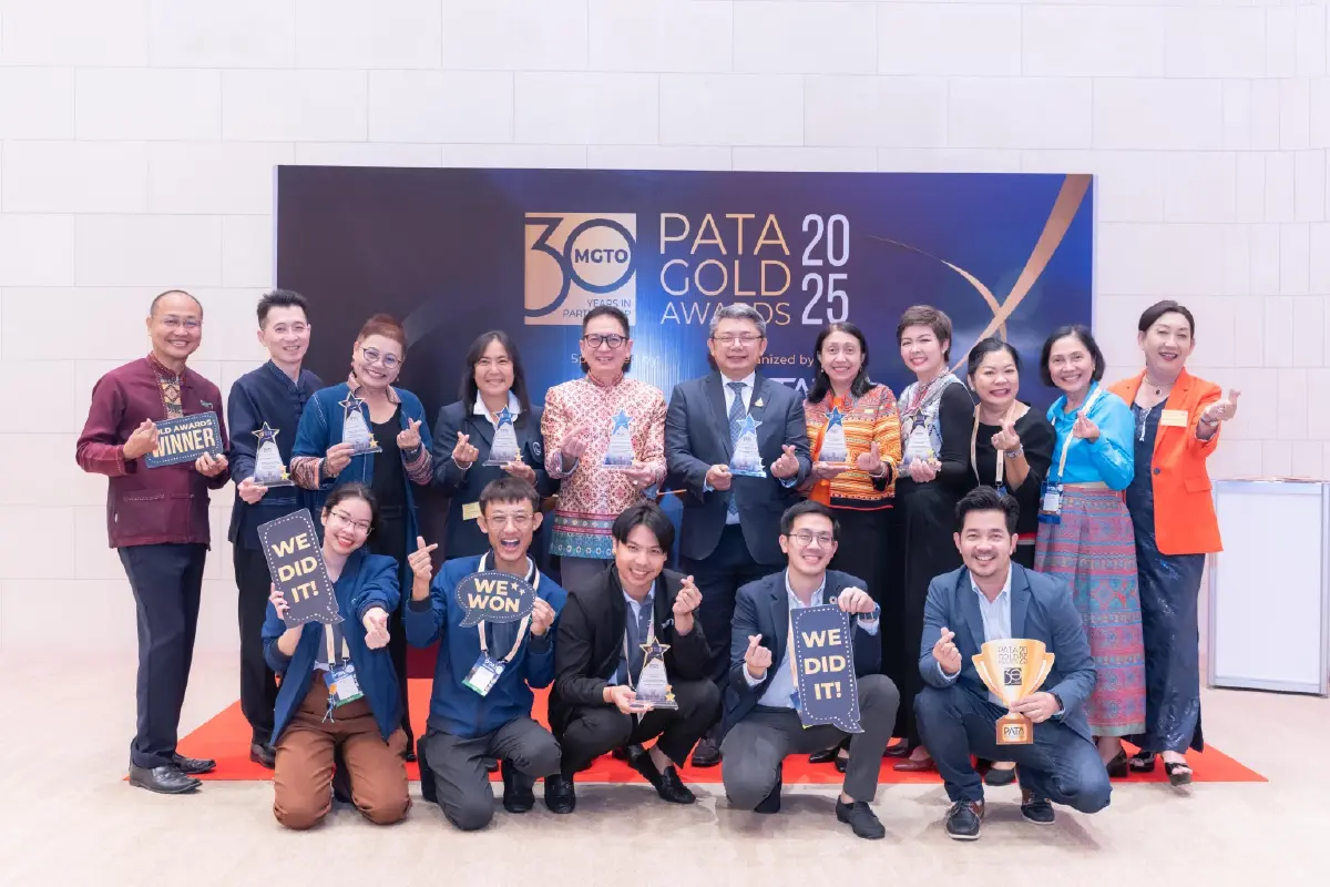 อพท. เข้ารับ 6 รางวัลนานาชาติ ดันชุมชนท่องเที่ยวสู่ตลาดโลก