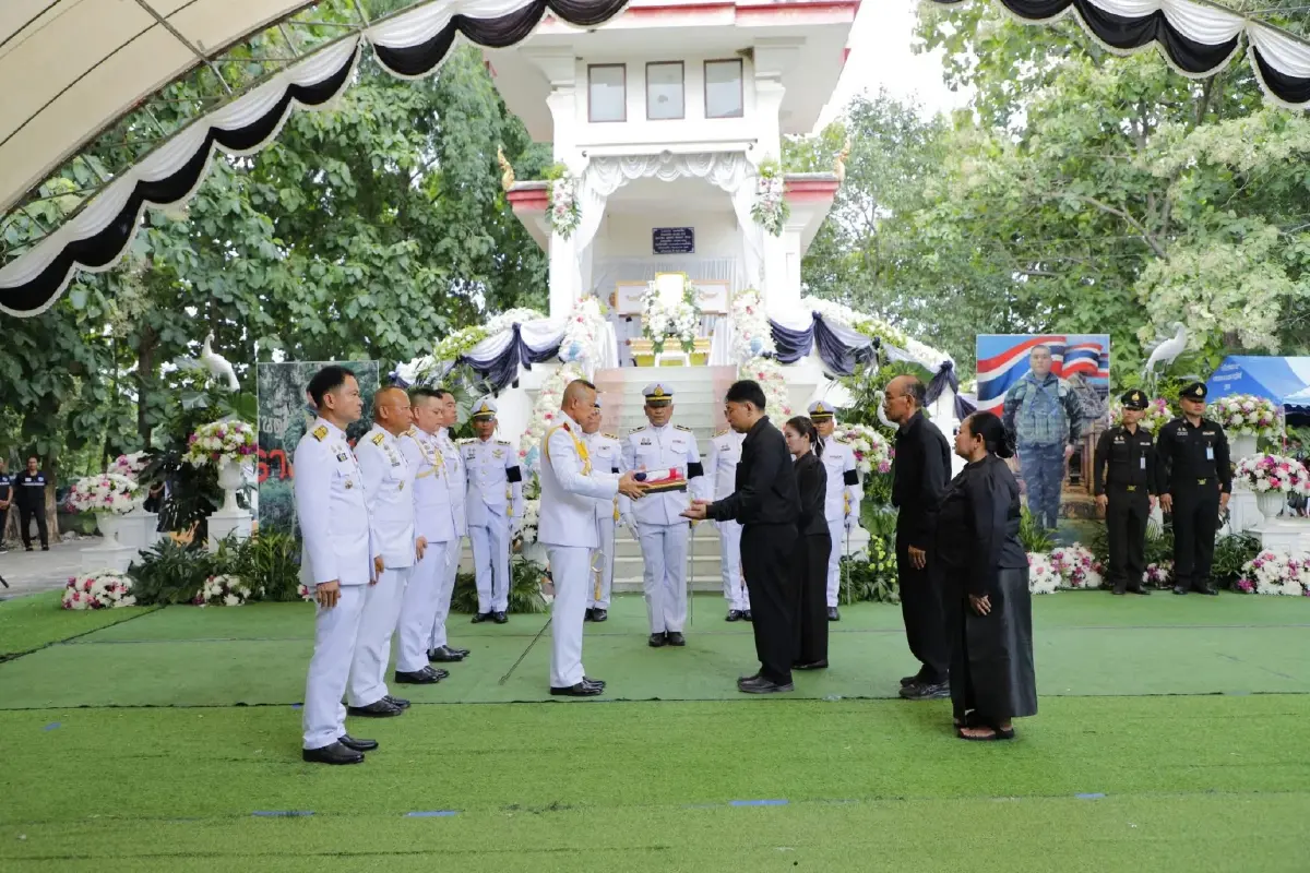 พระราชทานเพลิงศพ 'พลทหาร พิทยุตม์' ทหารกล้าพิทักษ์ชายแดนไทย-กัมพูชา