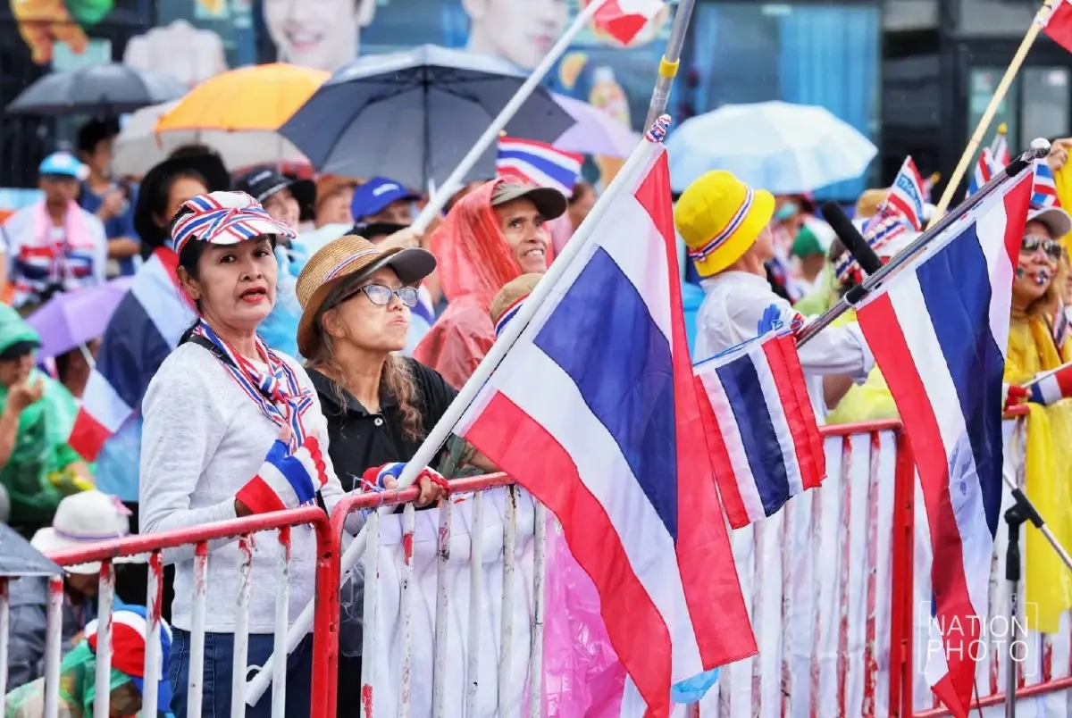 จับตา! การเมืองร้อน อนุสาวรีย์ชัยฯ ม็อบรวมพลังแผ่นดินฯ ชุมนุมใหญ่