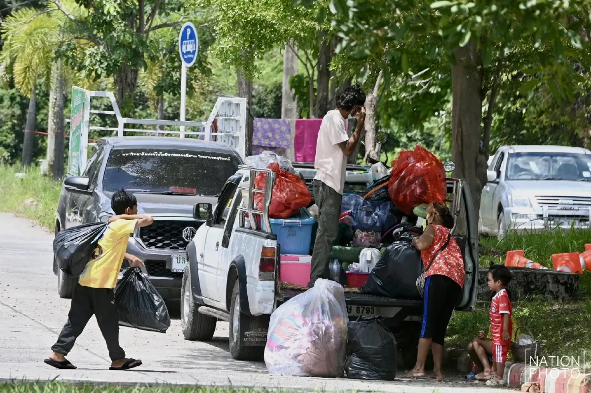 ชาวสุรินทร์ทยอยกลับบ้าน หลังผล GBC ไทย-กัมพูชา เห็นพ้องข้อตกลง 13 ข้อ