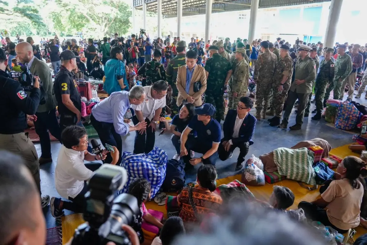 กต.พา ‘ผู้ช่วยทูตทหาร’ ลงชายแดน พิสูจน์ผลกระทบ ‘กัมพูชา’ โจมตีพลเรือน