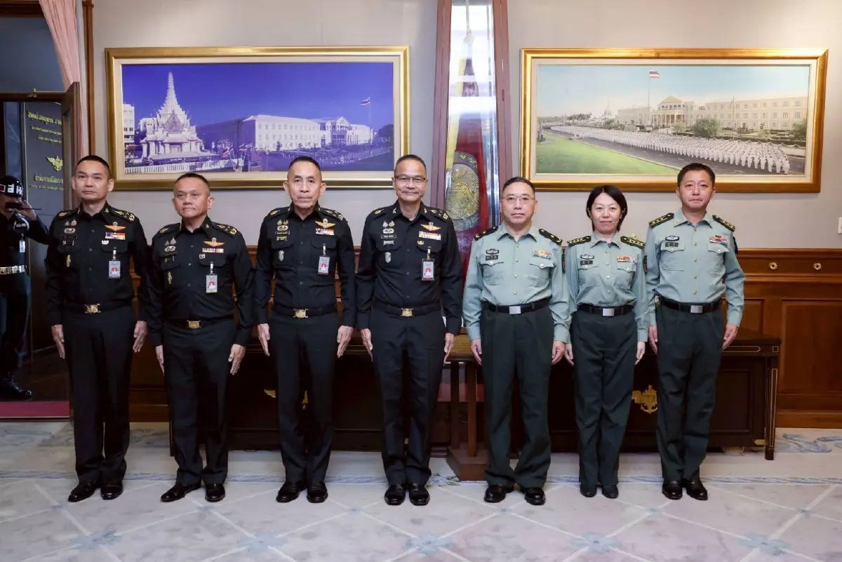 ปลัด กห. ต้อนรับ ผู้ช่วยทูตทหารจีน คนใหม่ ชู 50 ปี  ปีทองแห่งมิตรภาพไทย-จีน