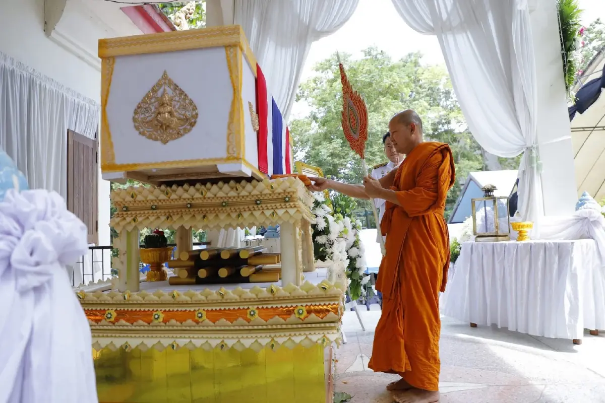 พระราชทานเพลิงศพ 'พลทหาร พิทยุตม์' ทหารกล้าพิทักษ์ชายแดนไทย-กัมพูชา