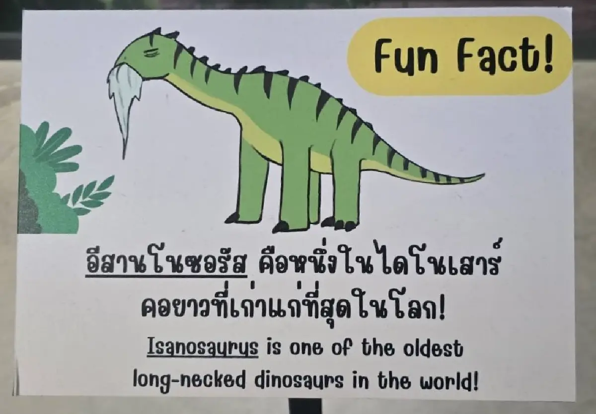 'THAINOSAUR' ชวนย้อนเวลาชม 'ไดโนเสาร์พันธุ์ไทย' ที่ ท่าพิพิธภัณฑ์