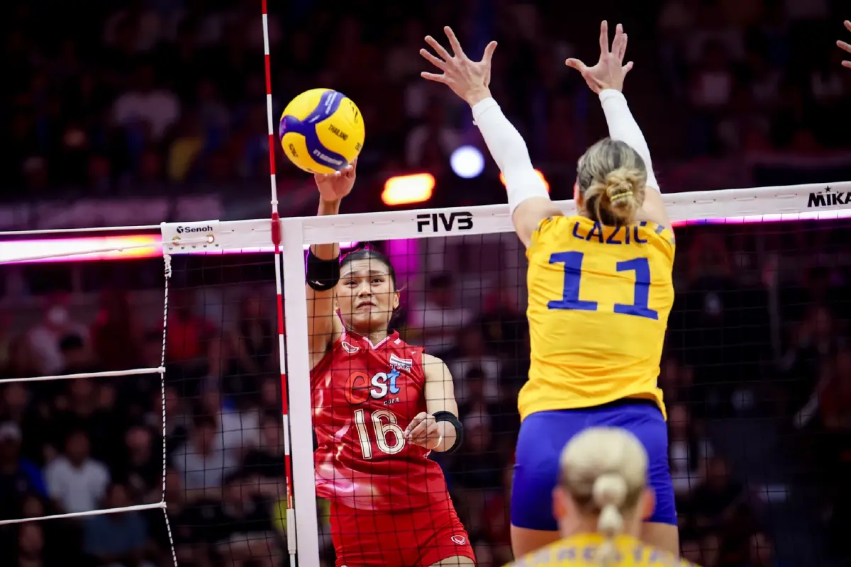 สาวไทยโชว์ฟอร์มดุ ชนะ สวีเดน 3-0 เซต ลุ้นแชมป์กลุ่มกับเนเธอร์แลนด์