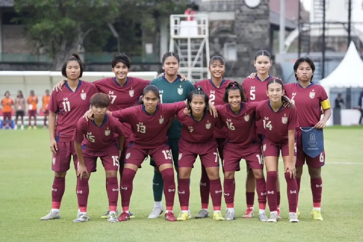 ฟุตบอลหญิงไทย U16 แพ้ ออสเตรเลีย 1-2 ประเดิมศึก ชิงแชมป์อาเซียน 2025