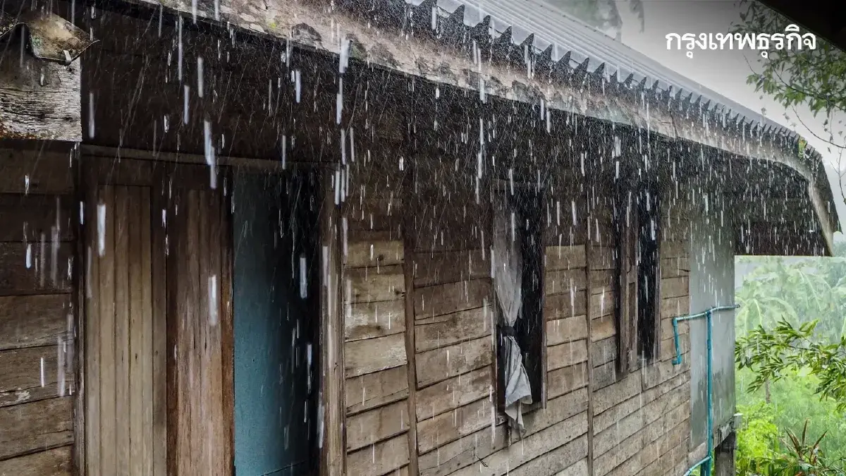 อากาศวันนี้ อุตุ เตือนทั่วไทยฝนเพิ่ม ฝนตกหนักมาก 80% ระวังน้ำท่วม