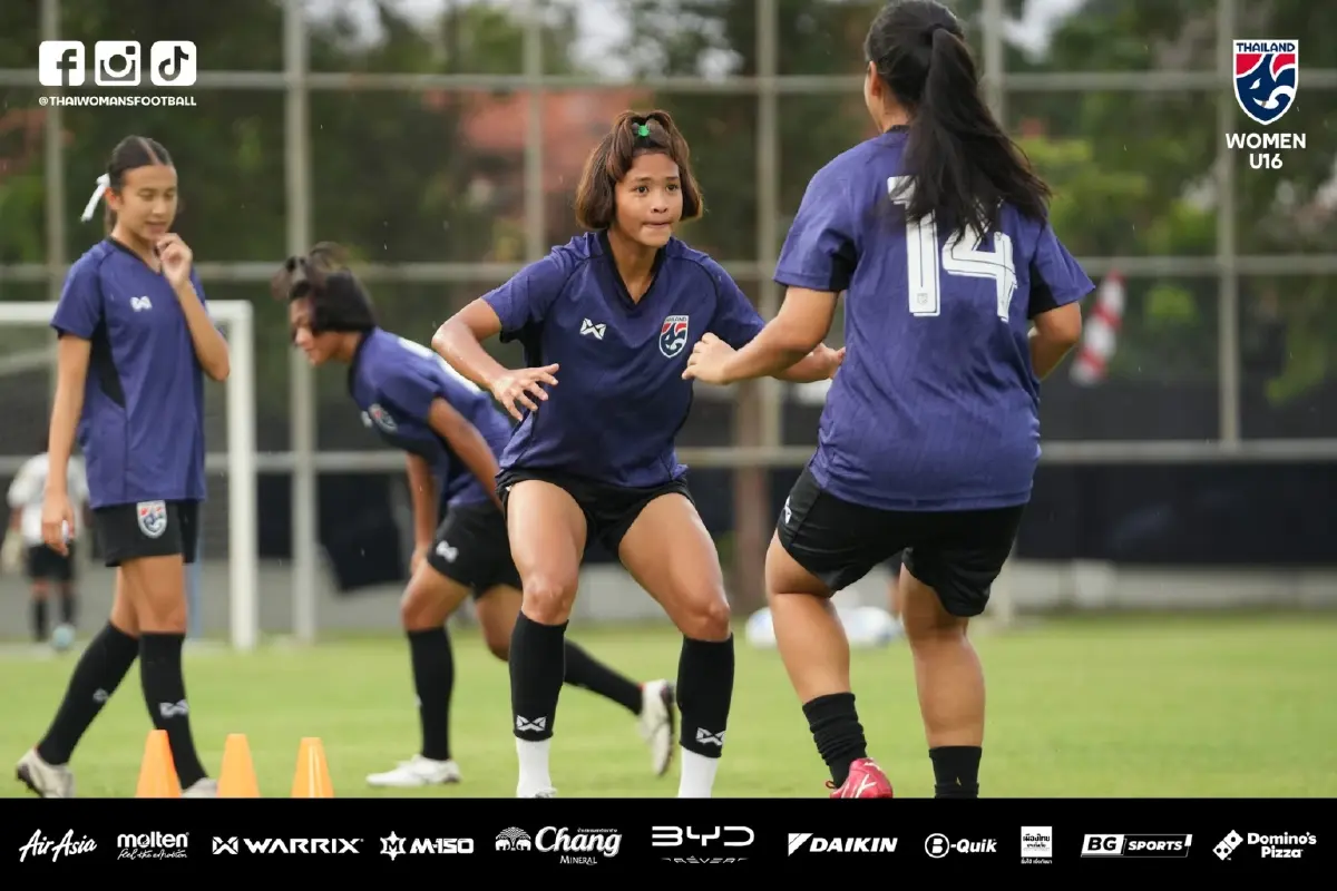 ถ่ายทอดสดฟุตบอลหญิง 'ไทย พบ ออสเตรเลีย' ดูบอลสด ชิงแชมป์อาเซียน U16