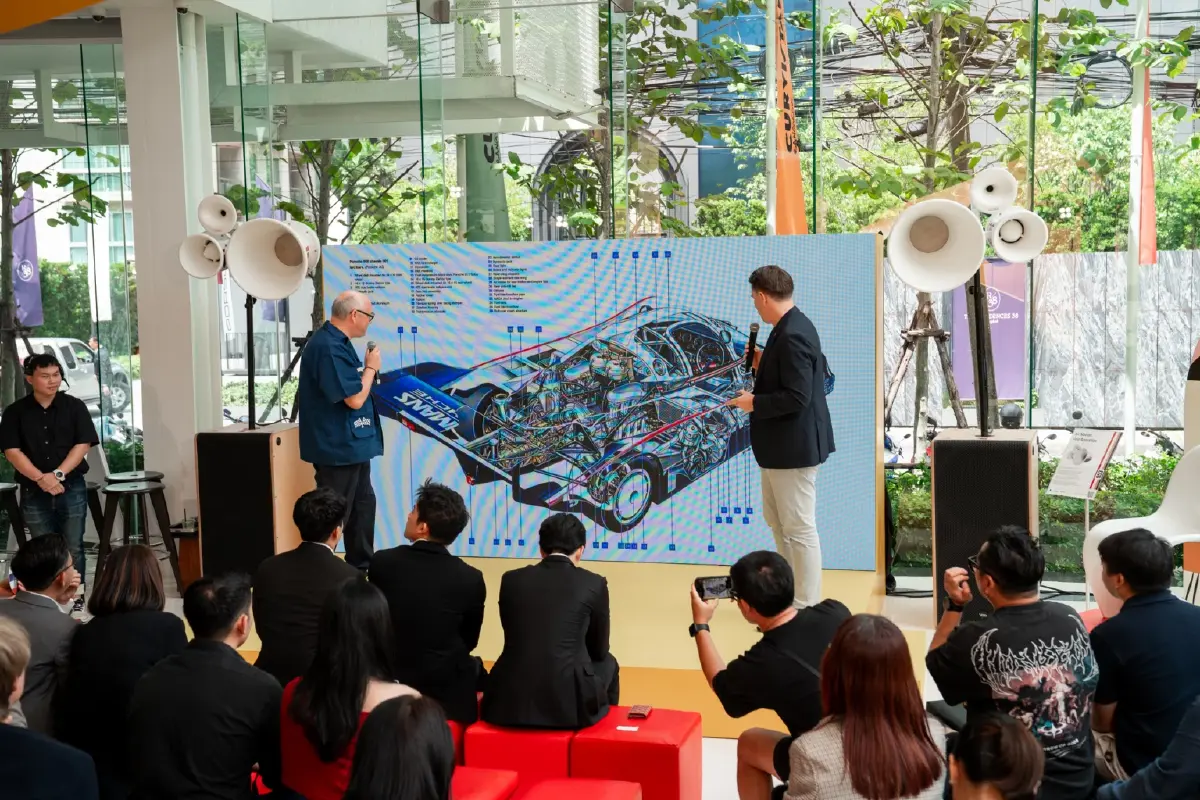 Curvistan Bangkok เปิดนิทรรศการ 'Raceborn' ฉลองครบ 1 ปี Porsche