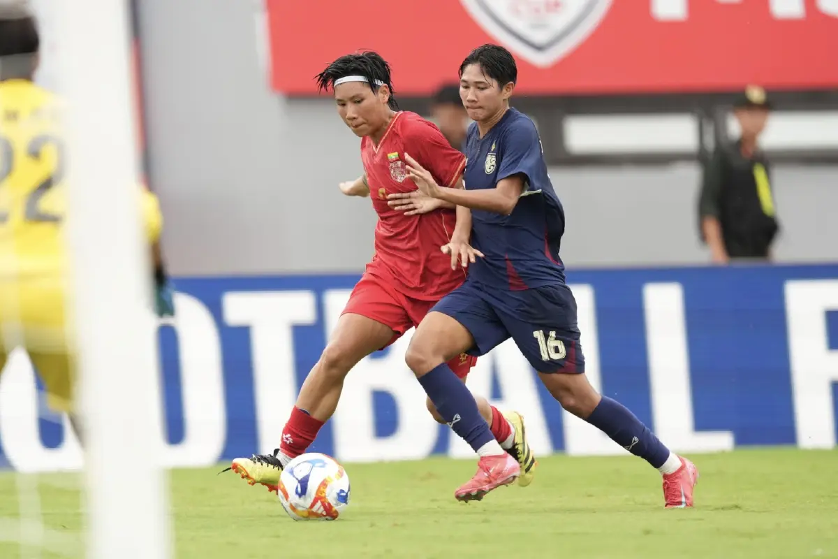 ฟุตบอลหญิงไทย แพ้ เมียนมา 1-2 ชวดเข้าชิง ฟุตบอลหญิงชิงแชมป์อาเซียน 2025