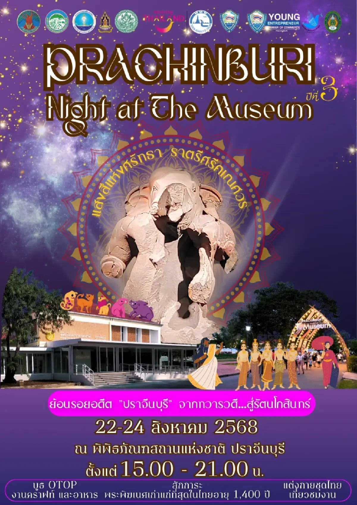 สิทธิ์เหลือ เที่ยวไทยคนละครึ่ง 2568 เที่ยวไหน พิกัดวันงานประเพณี