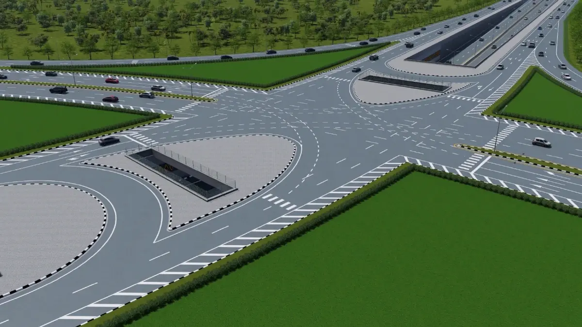 กรมทางหลวงชนบท เดินหน้าก่อสร้างทางแยกต่างระดับสันป่าตอง เชียงใหม่