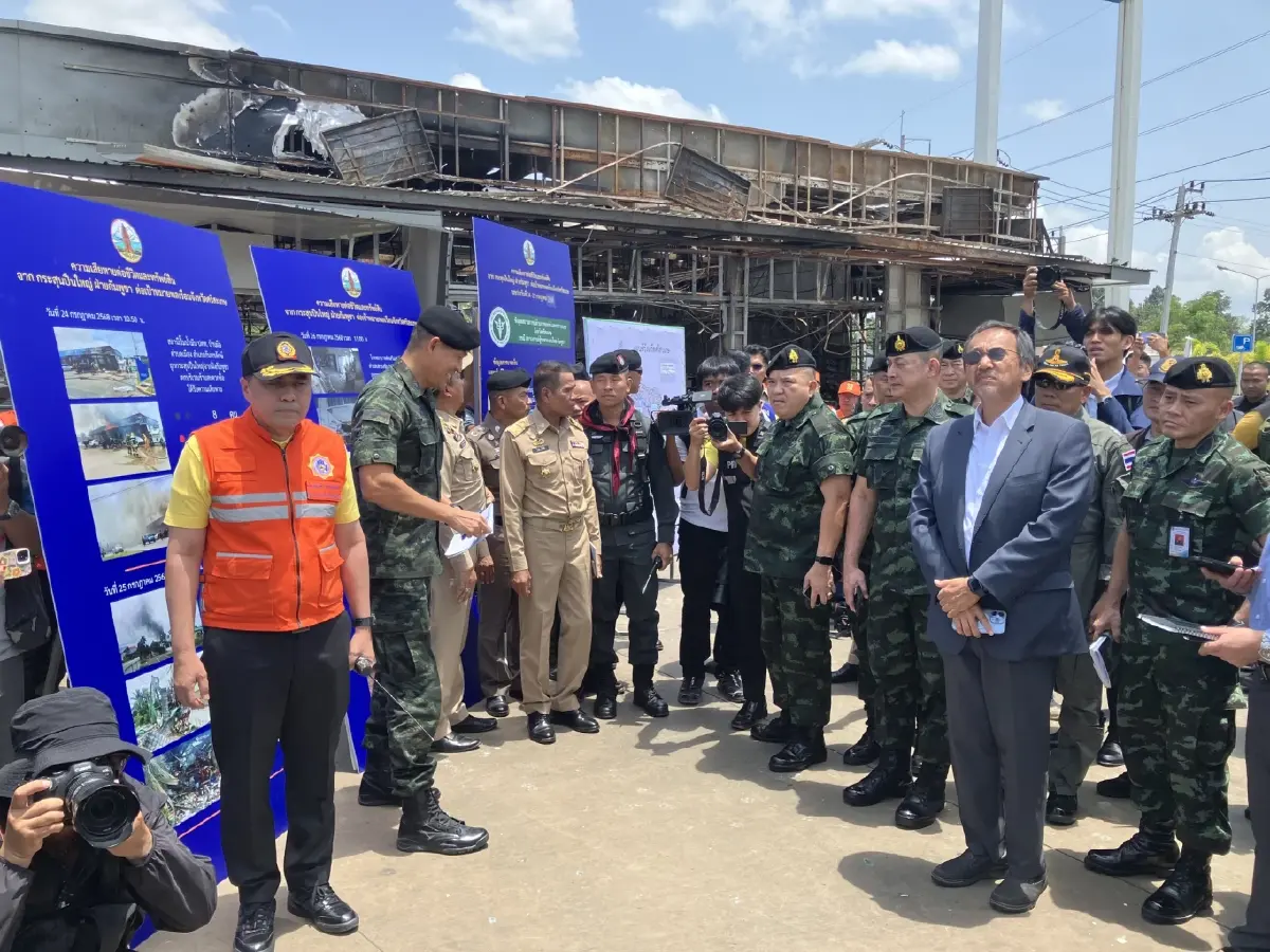 สถานทูตญี่ปุ่นแถลงหลังทูตลงพื้นที่ หวังหยุดยิงอย่างจริงจัง