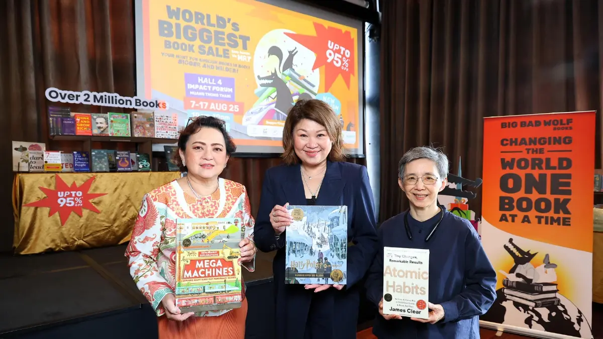 พร้อมแล้ว ! Big Bad Wolf Books 2025 มหกรรมหนังสือภาษาอังกฤษ วันที่ 7-17 ส.ค. 68