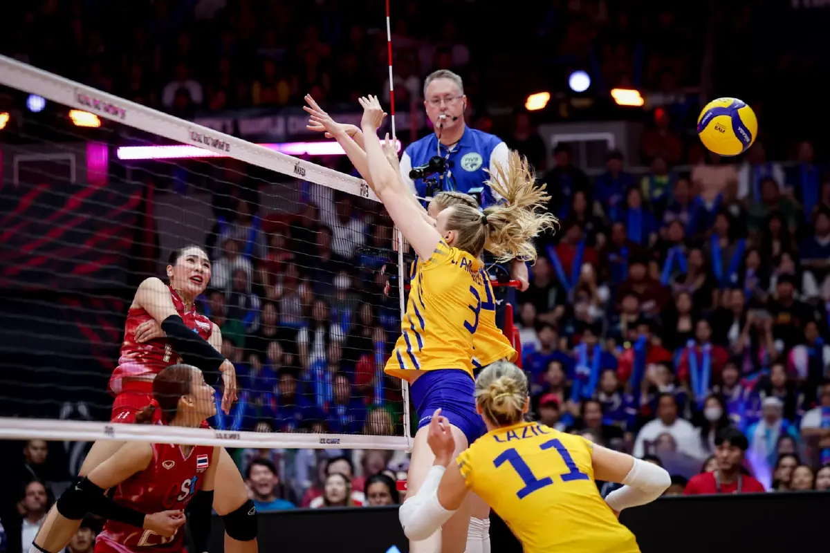 สาวไทยโชว์ฟอร์มดุ ชนะ สวีเดน 3-0 เซต ลุ้นแชมป์กลุ่มกับเนเธอร์แลนด์