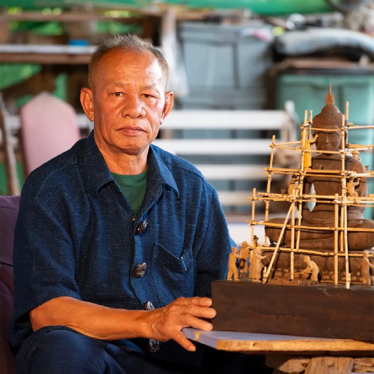 อัตลักษณ์แห่งสยาม #16 ครั้งแรกชมผลงานครูศิลป์ฯ ผู้เขียนพัดทรง