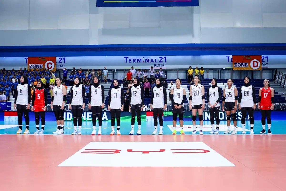 ดูฟรี 'ไทย พบ อินโดนีเซีย' ถ่ายทอดสดวอลเลย์บอลหญิง SEA V League 2025