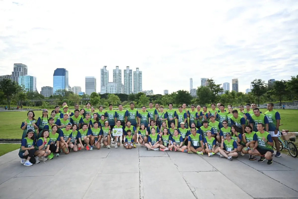 GULF x AIS Playspace Run แลนด์มาร์กใหม่สวนเบญจกิติ ยกระดับคุณภาพชีวิตคนเมือง