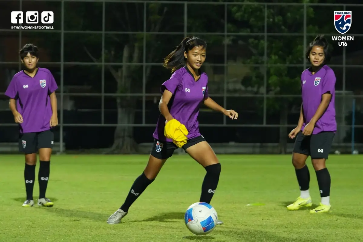 ถ่ายทอดสดฟุตบอลหญิง U16 ไทย พบ ออสเตรเลีย ดูบอลสด ชิงแชมป์อาเซียน