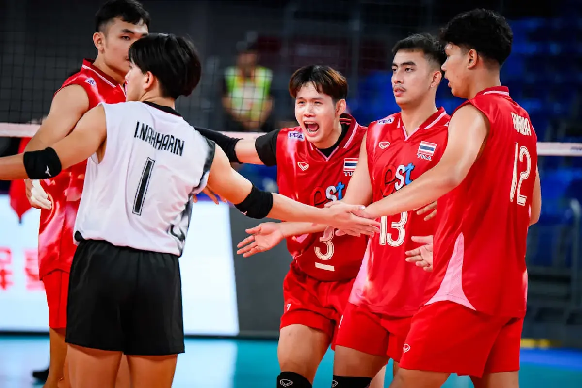 ทีมชาติไทย พบ อียิปต์ ถ่ายทอดสดวอลเลย์บอลชาย U21 ชิงแชมป์โลก 2025