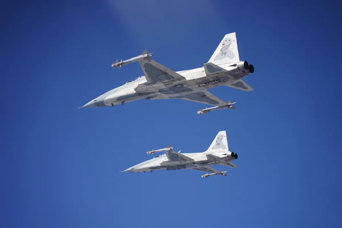 พร้อม 24 ชม. เครื่องบินรบ F-5 กองทัพอากาศลั่นโจมตีแม่นยำ