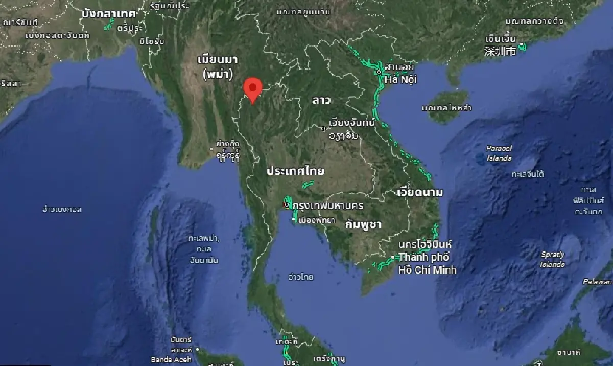 ไทยแผ่นดินไหว 2 ครั้งซ้อนเขย่า จ.เชียงราย-แม่ฮ่องสอน สั่นแรงสุด