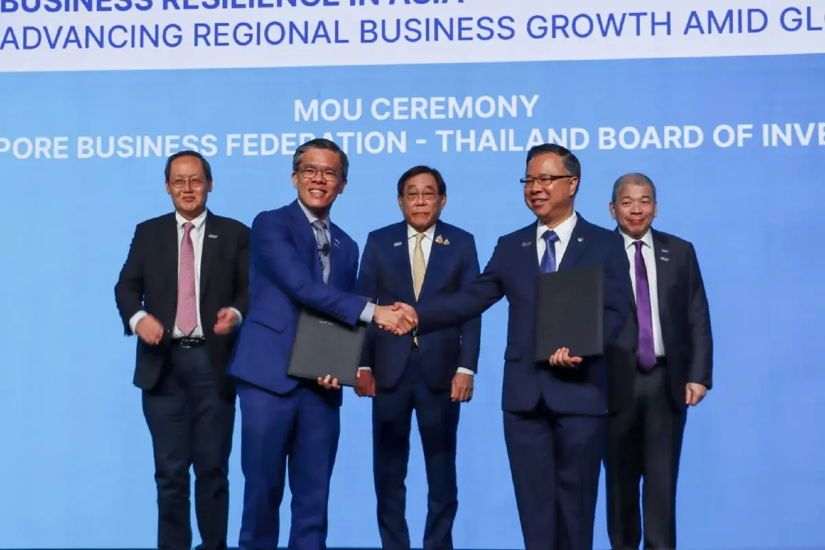 60 ปี ไทย-สิงคโปร์ โชว์ศักยภาพฮับลงทุนไฮเทค-อุตสาหกรรมสีเขียว