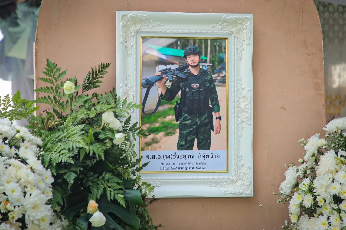 สดุดีทหารกล้า พระราชทานเพลิงศพ 5 ทหารหาญ พลีชีพปกป้องอธิปไตยไทย