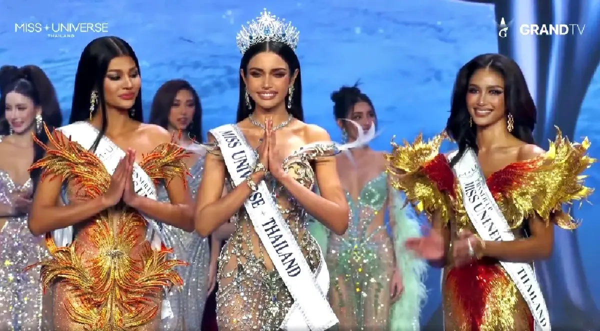 ไม่พลิกโผ 'วีนา ปวีนา' MUT สระบุรี คว้ามงกุฎ Miss Universe Thailand 2025