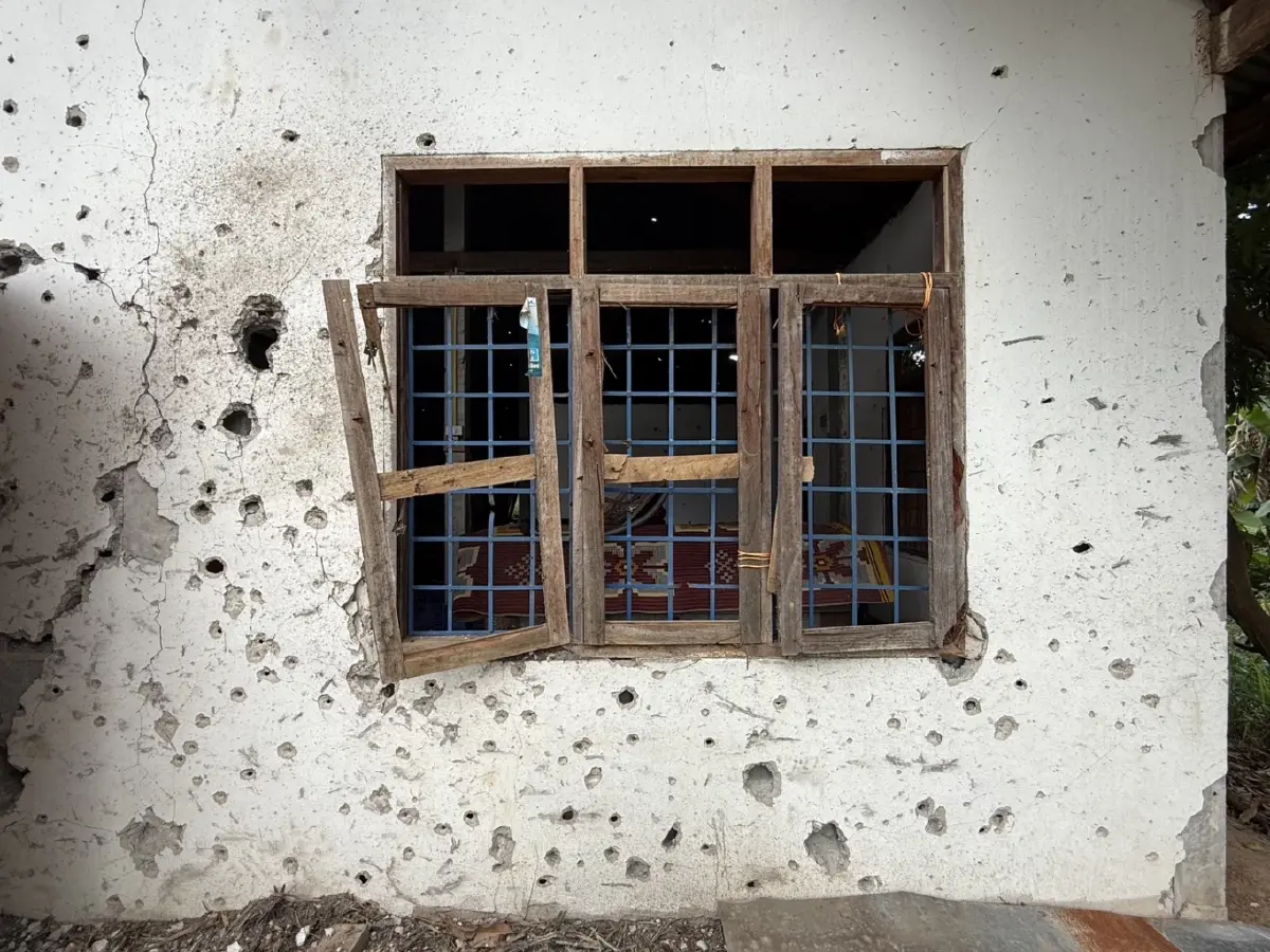 คณะ ICRC ลงพื้นที่ดูความเสียหายกัมพูชาโจมตีพลเรือนไทย ตามอนุสัญญาเจนีวา